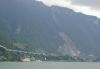 View on Chillon Castle and Ship
