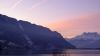 View on Chillon Castle an Mountain